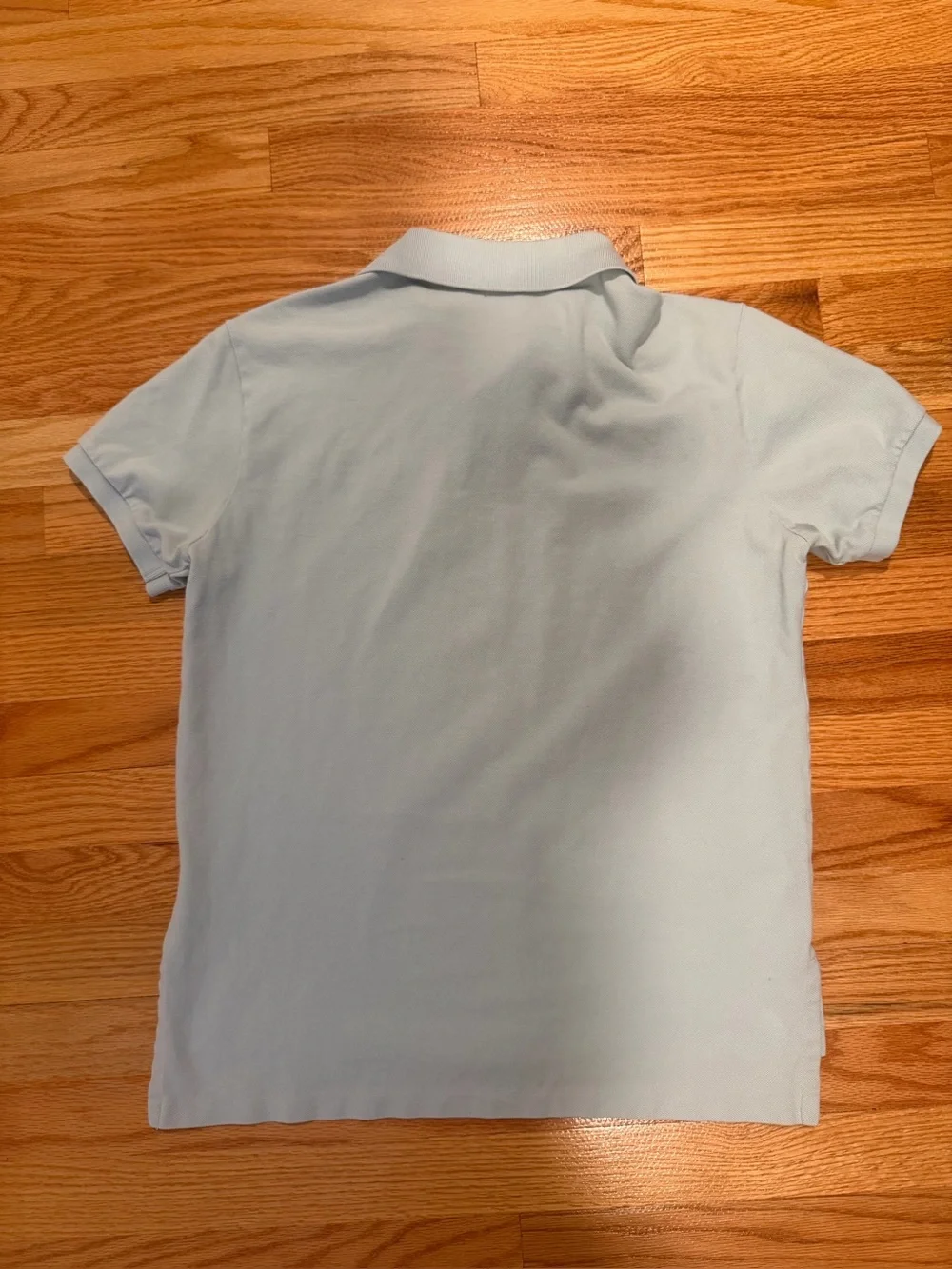 Polo Ralph Lauren Custom Fit Men’s M Light Blue Polo Shirt Pink Pony Cotton